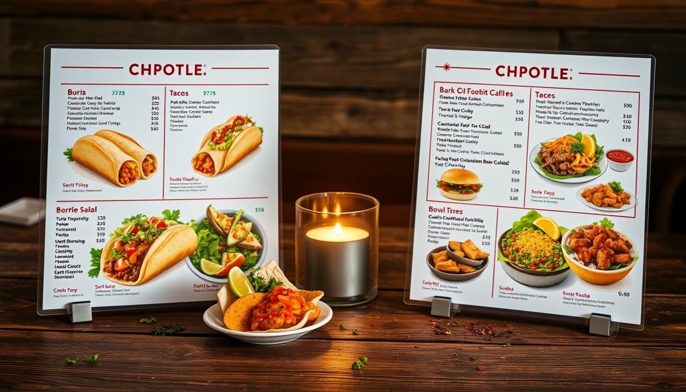 Chipotle Menu With Prices